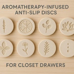 23 Aromatherapy Infused Anti-Slip Discs for Closet & Drawers