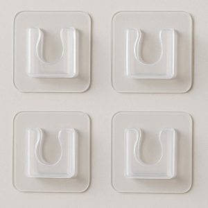 28 Transparent Silicone Clips for Kitchen & Bathroom Organization