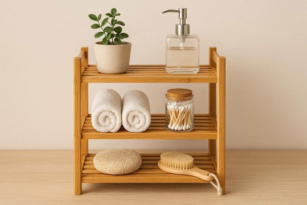 7 Eco-Friendly Bamboo Bathroom Shelf for Natural Decor