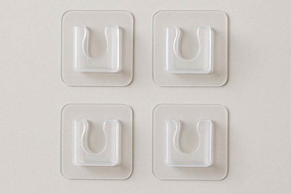 28 Transparent Silicone Clips for Kitchen & Bathroom Organization