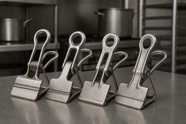 30 Heavy-Duty Wire Clips for Industrial Kitchen Use