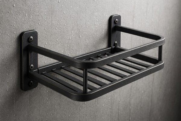 5 Heavy-Duty Metal Bathroom Shelf for High-Humidity Areas